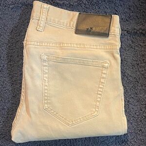 RUDE Men's Khaki Skinny Jeans